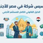 تأسيس شركة في مصر للأجنبي | مؤسسة الميزان للمحاماة