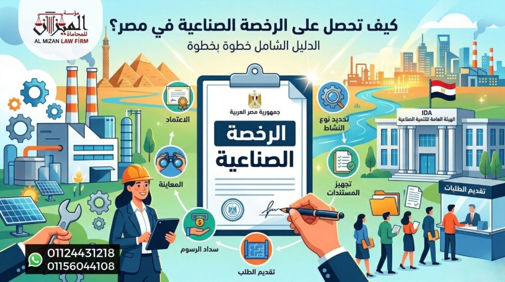 كيف تحصل على الرخصة الصناعية في مصر؟